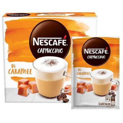 Nescafe Cappuccino Caramel 240g x 28 Boxes