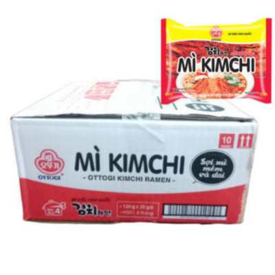 Ottogi Kimchi Ramen 120g x 20 bags (Halal)