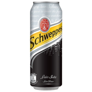 Schweppes Soda Water Can 320ml x 24 Cans