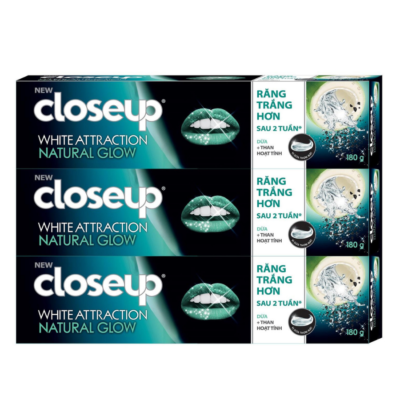Close Up White Attraction Natural Glow 180g