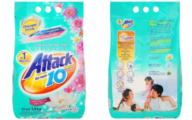 Attack detergent