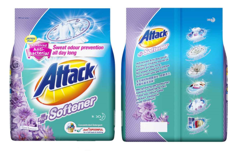 Attack detergent