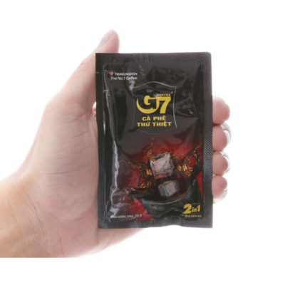 G7 2in1 Iced Black Coffee 16g x 15 Sachets x 24 Boxes