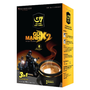 G7 Instant Coffee Strong X2 3in1 25g x 12 Stick x 24 Boxes
