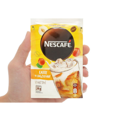 Nescafe Latte Hazelnut 240g (24g x 10 Sachets) x 28 Boxes
