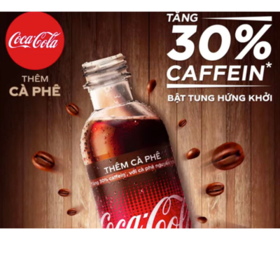Coca Cola Coffee Bottle 390ml