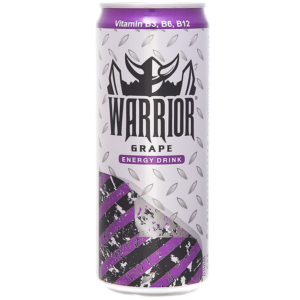 Warrior Energy Drink Grape 325ml x 24 Cans