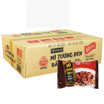 Ottogi Beijing Jjajang Ramen Mini 83g x 30 bags (Halal)