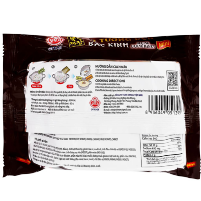 Ottogi Beijing Jjajang Ramen Mini 83g x 30 bags (Halal)