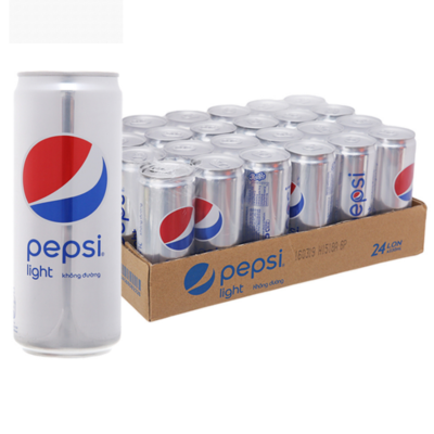 Pepsi Light Can 330ml x 24 Cans