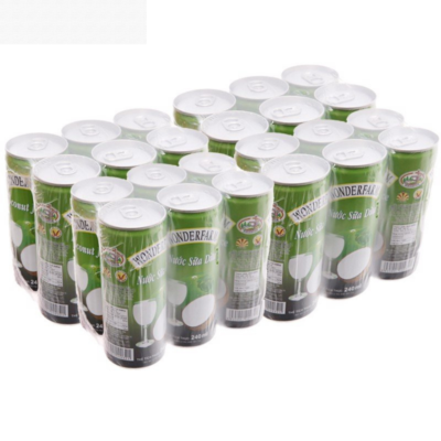 Wonderfarm Coconut Water Can 240ml x 30 Cans