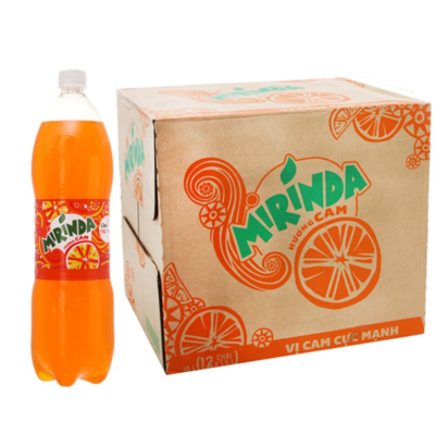 Mirinda Orange Bottle 1.5l x 12 Bottles