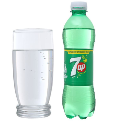 7UP Lemon Lime 390ml x 24 Bottles