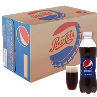 Pepsi Cola 390ml x 24 Bottles