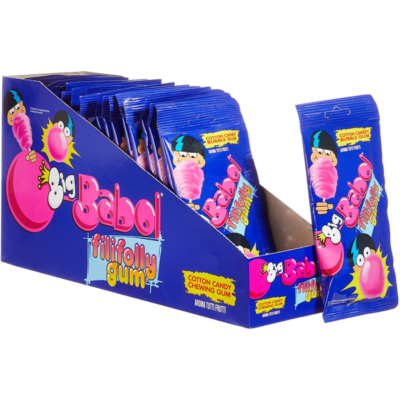 Big Babol Filly Folly Gum Fruit 132g x 6 boxes