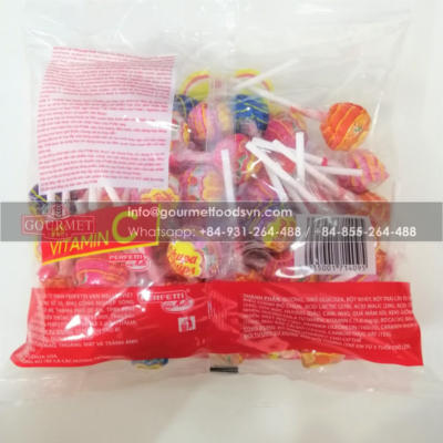 Chupa Chups Candies Lollipops Vitamin C 600g x 18 pouches
