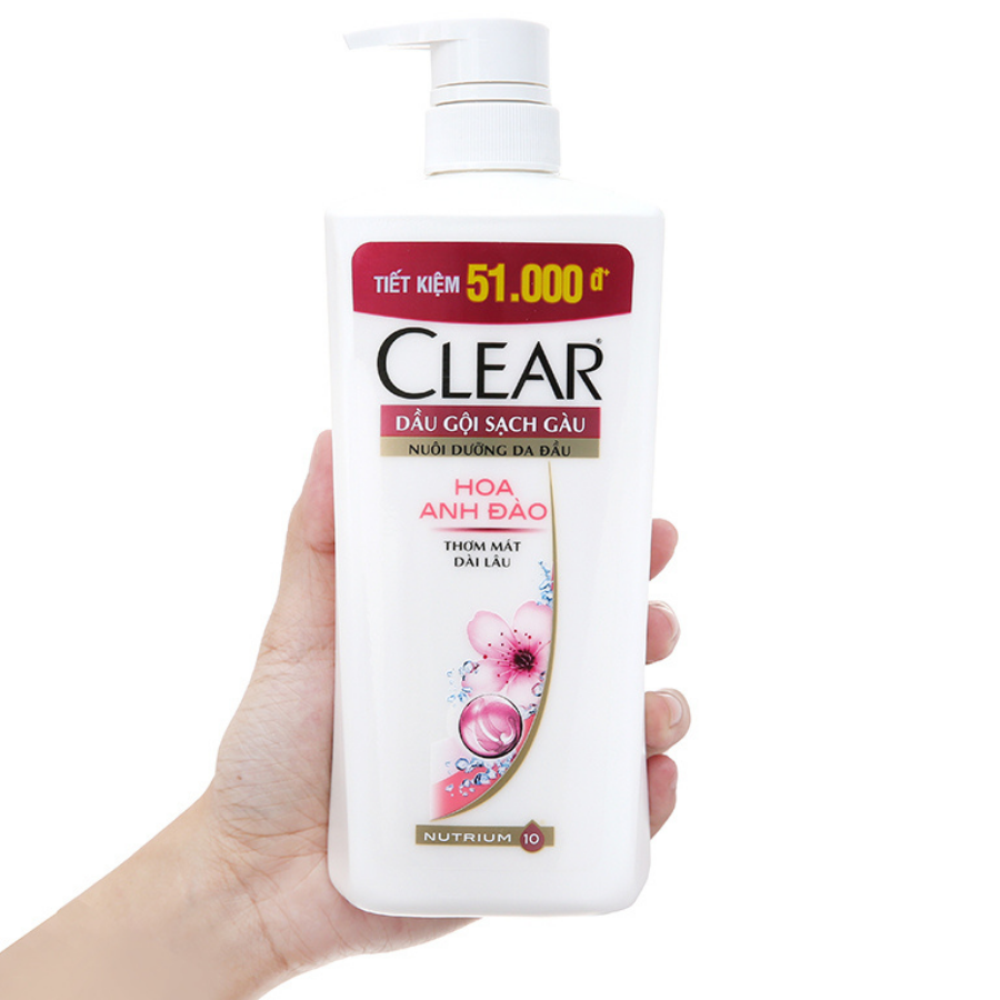 Clear Shampoo Cherry Blossom 630g x 8 Bottles