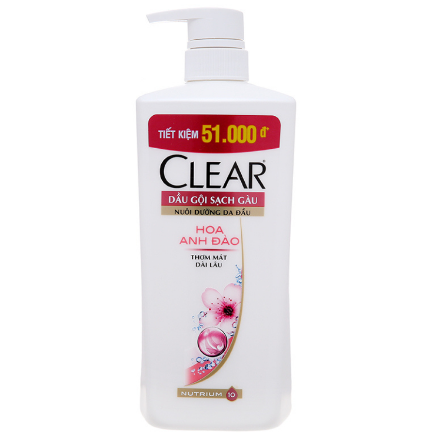 Clear Shampoo Cherry Blossom 630g x 8 Bottles