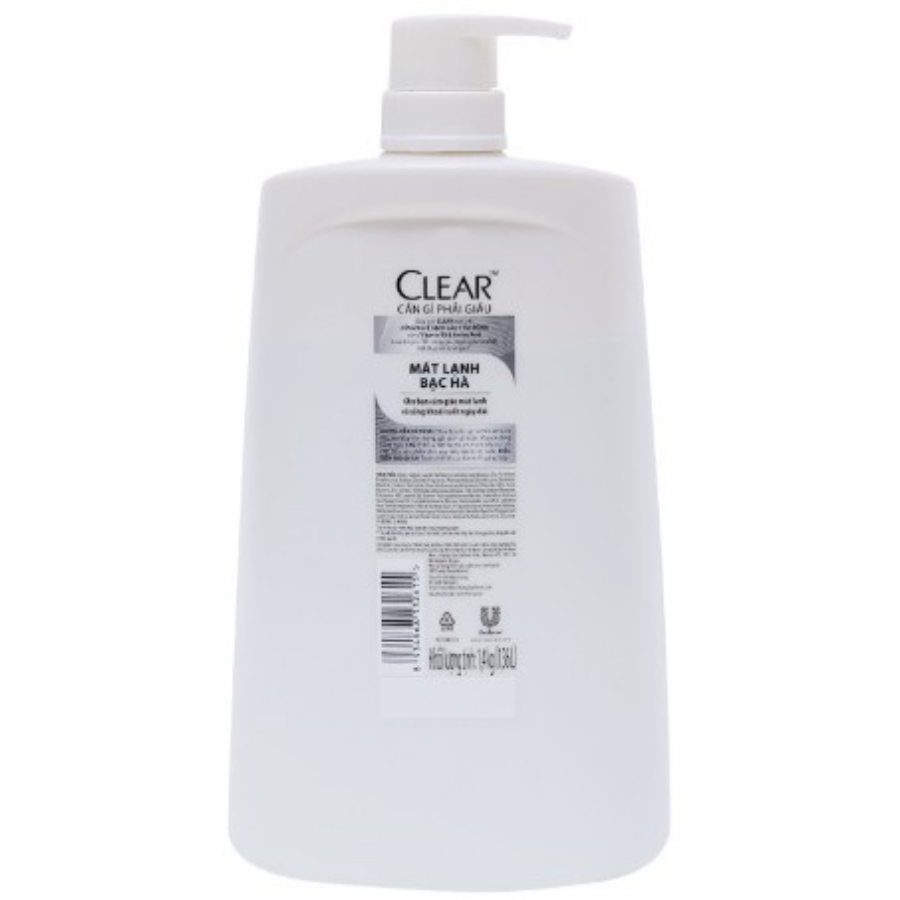Clear Cool Menthol Shampoo 1.4kg x 6 Bottles