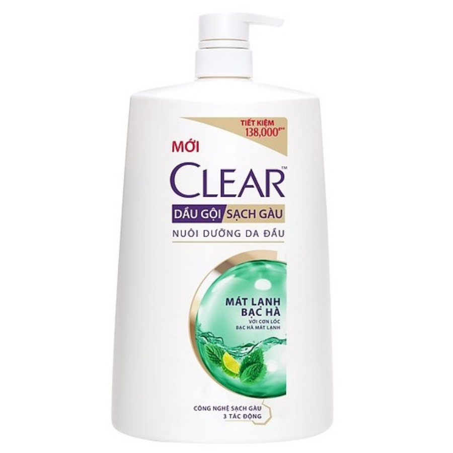 Clear Ice Cool Menthol Shampoo 1.4kg x 6 Bottles