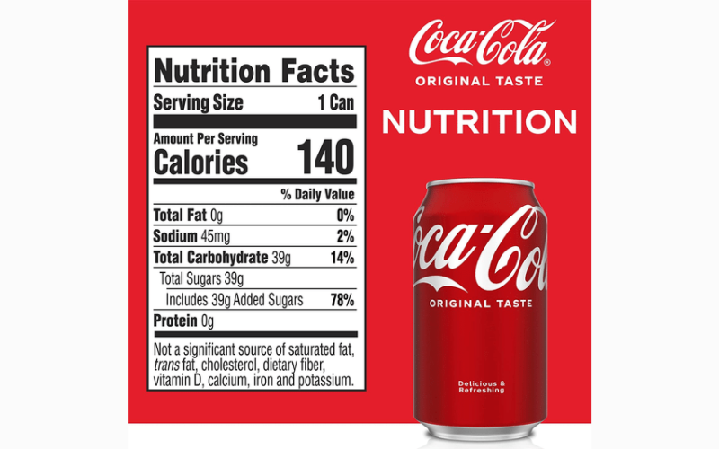 Coke drinks ingredients