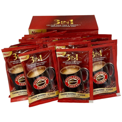 Highlands Coffee 3in1 instant Coffee 340g x 12 Boxes