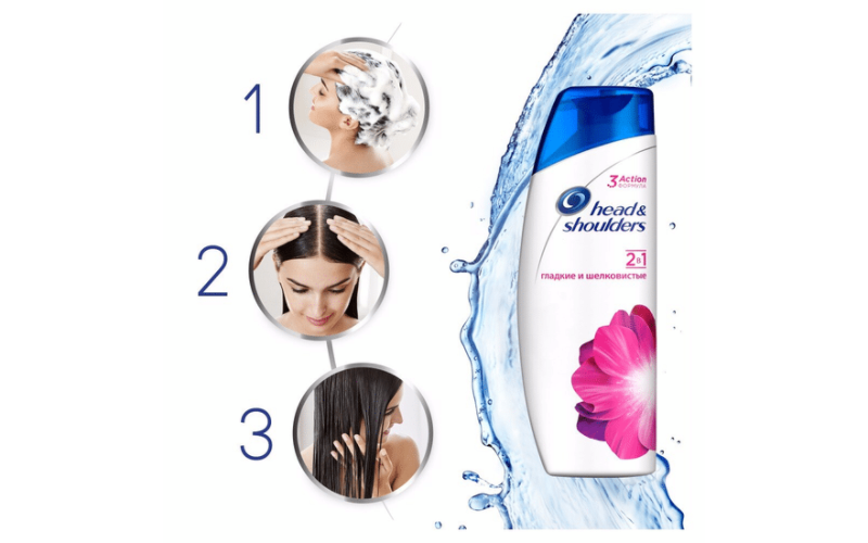 Head and Shoulders shampoo Smooth & Silky