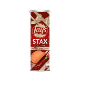 Lay's Stax Sriracha Potato Chips 100g x 16 Cans