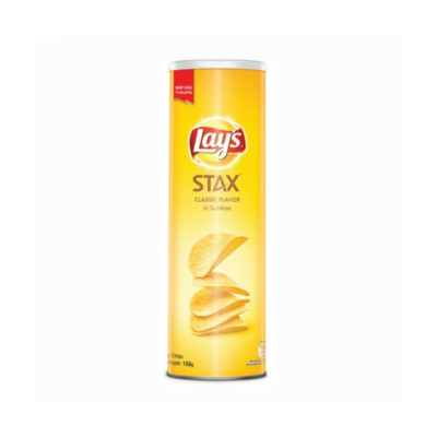 Lay's Stax Original Potato Chips 160g x 14 Cans