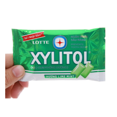 Lotte Xylitol Lime Mint, Lotte Xylitol Gum Flavors, Lotte Xylitol VietNam