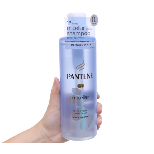 Pantene Micellar Series Detox & Purify Algae Extract Light 530ml x 12 Bottles (1)