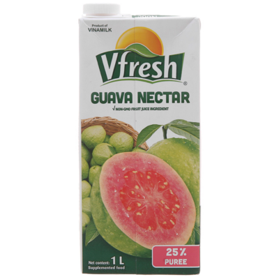 VFresh Guava Drink 1L x 12 Boxes 