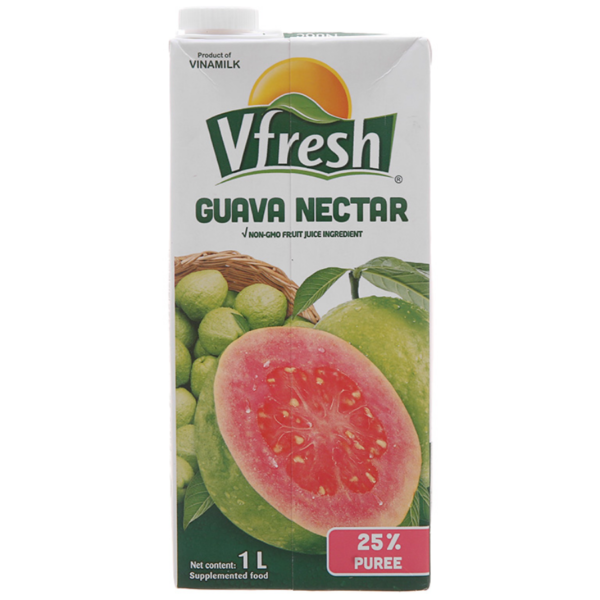 VFresh Guava Drink 1L x 12 Boxes