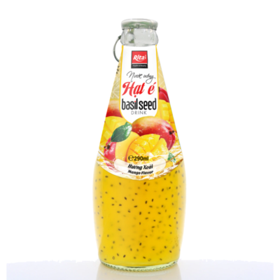 Rita Chia Seeds And Basil Seed Drink With Mango Juice 290ml