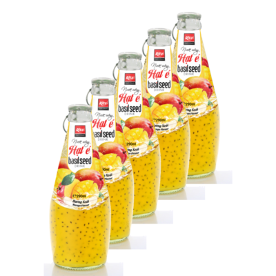 Rita Chia Seeds And Basil Seed Drink With Mango Juice 290ml