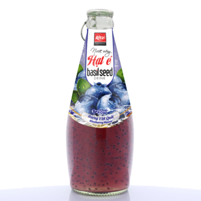 Rita Chia Seeds And Basil Seed Drink With Blueberry Juice 290ml