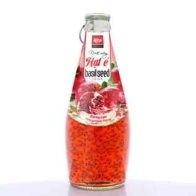 Rita Chia Seeds And Basil Seed Drink With Pomegranate Juice 290ml