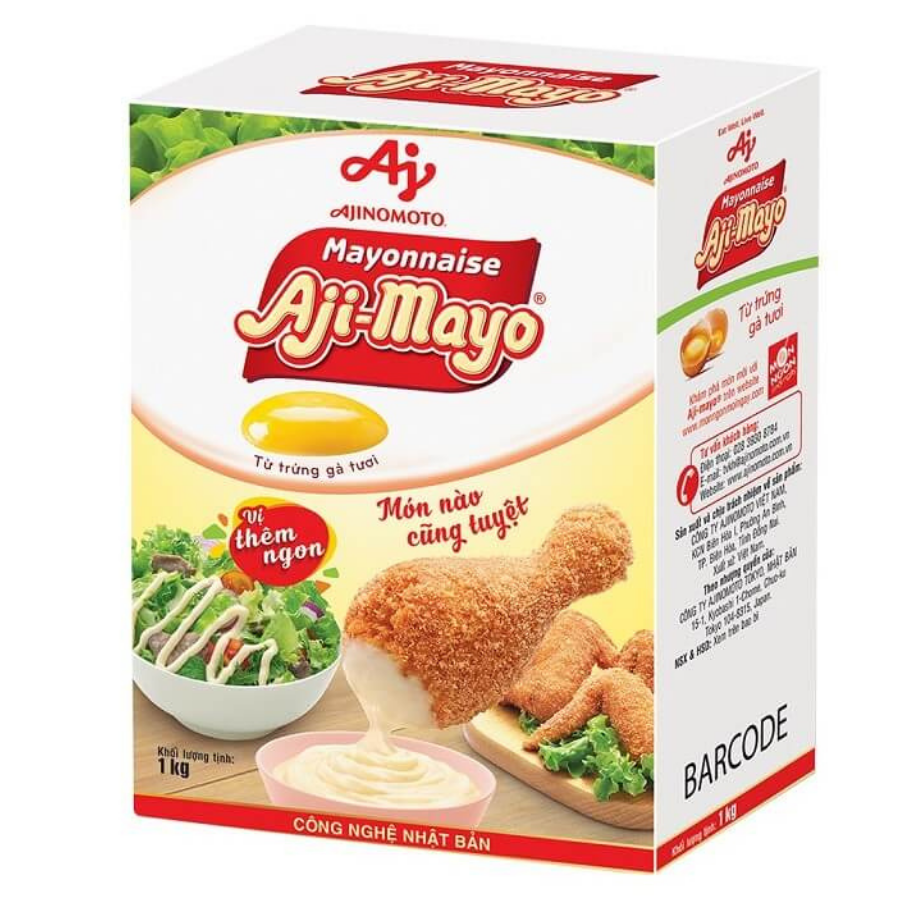 Aji-Mayo Mayonnaise 1kg x 12 Boxes 