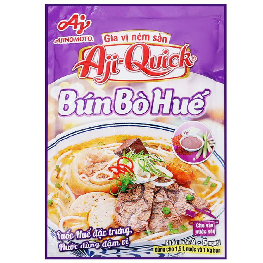 Aji-Quick Bun Bo Hue Premixed Seasoning 59g x 120 Bags