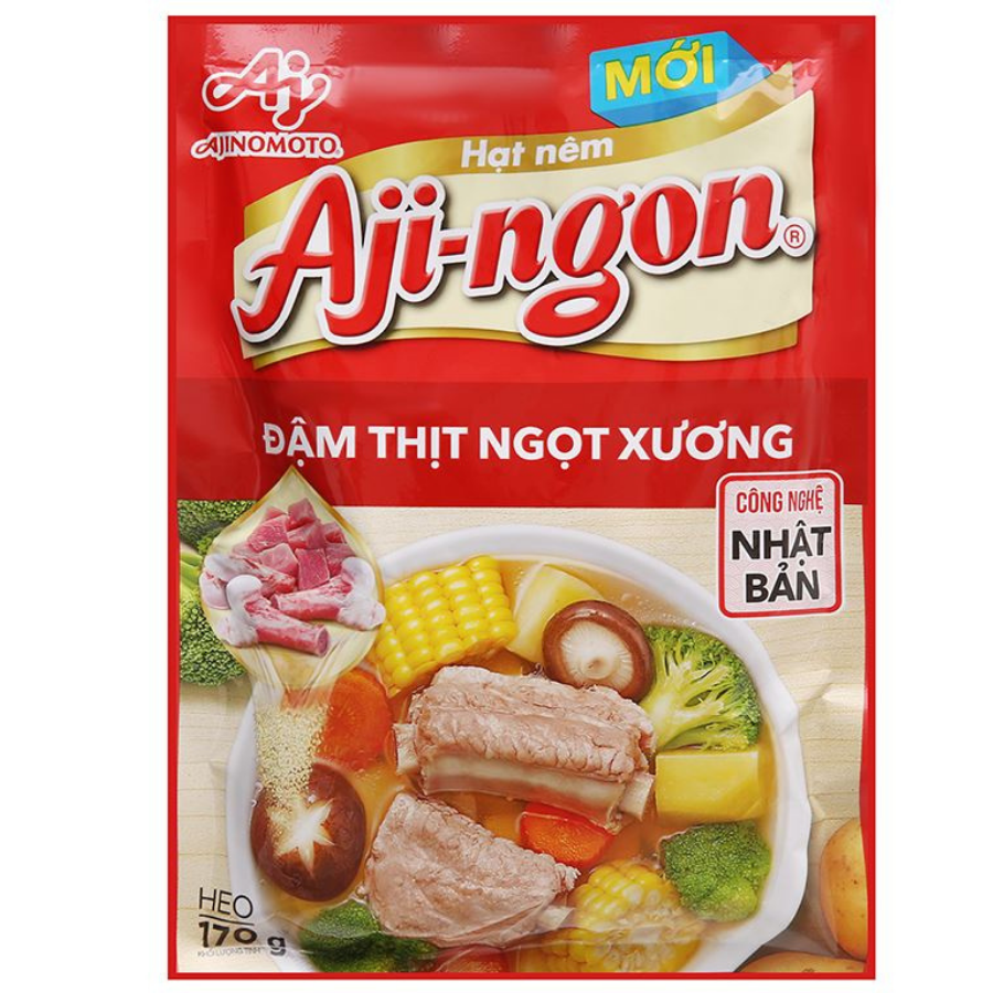 Aji ngon Seasoning Salt Pork 170g x 32 Bags