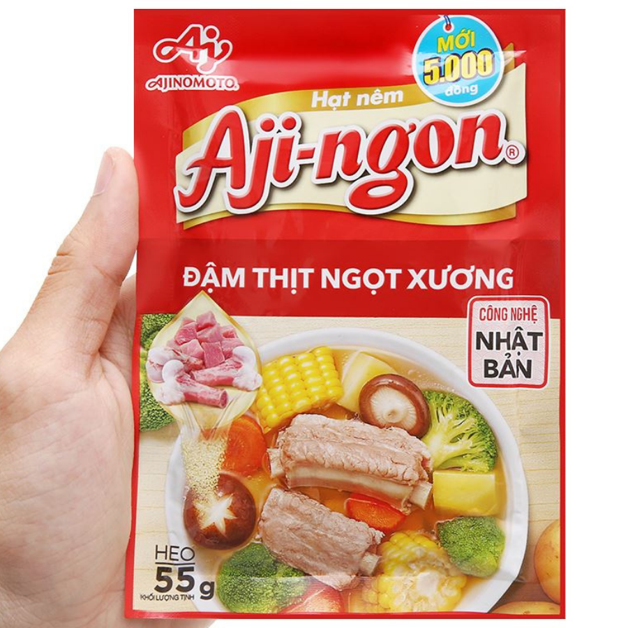 Aji-ngon Seasoning Salt Pork 55g x 150 Bags