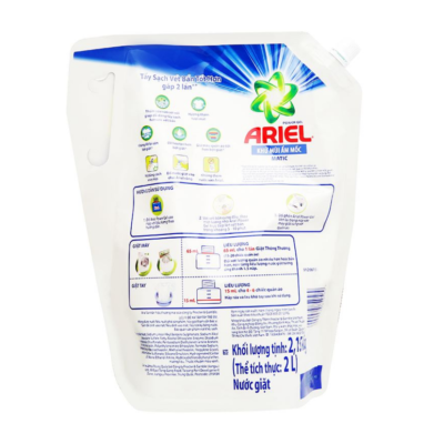 Ariel Detergent Liquid Odor Prevention 2.1kg x 4 Bags (3)