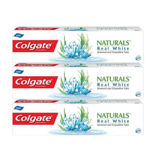 Colgate Natural Seaweed Salt Pure White 180g (3)
