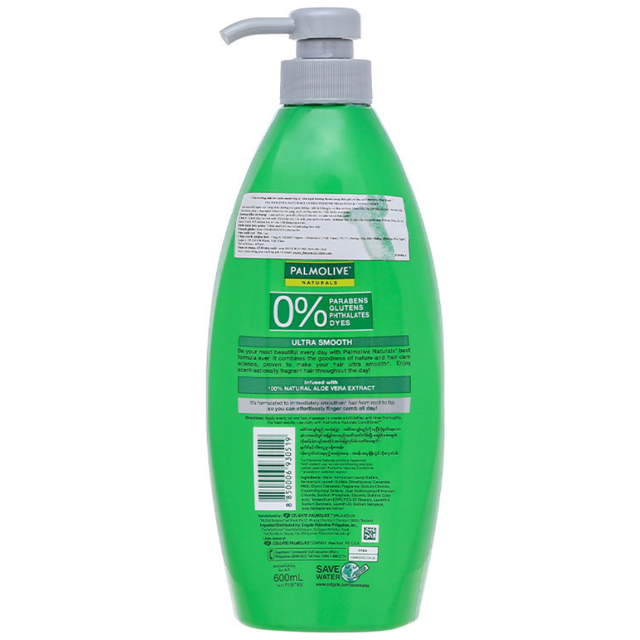 Palmolive Healthy & Smooth (green) - 600ml x 6 Bottles