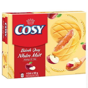 Cosy Apple Jam Biscuit 240g x 12 Boxes