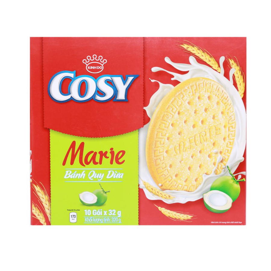 Cosy Marie Coconut Biscuits 320g x 10 Boxes