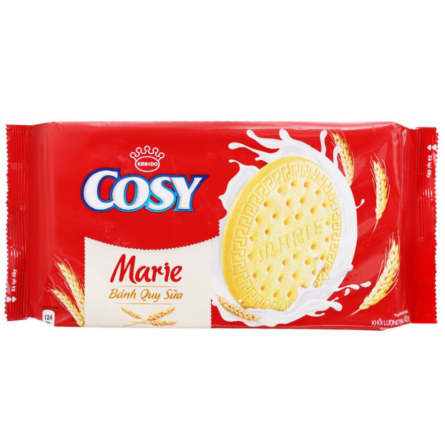 Cosy Marie Taste Milk Biscuits 432g x 12 Bages