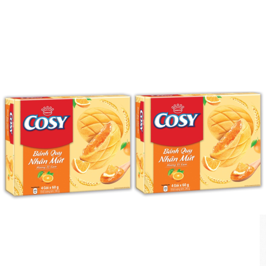 Cosy Orange Jam Biscuit 240g x 12 Boxes