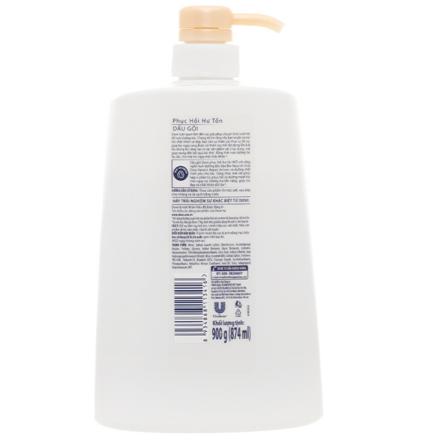 Dove Hair Therapy 900G x 8 Bottles