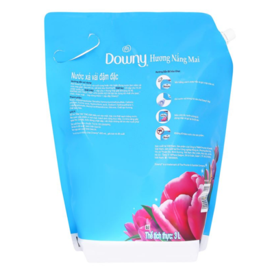 Downy Sunrise Fresh Fabric Softener 3l x 4 Bags (3)